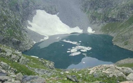Bashigram Lake The Emerald Alpine Jewel of Bashigram Valley, Swat