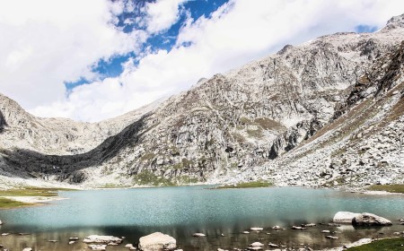 Shaitan Gwat Lake The Mysterious Alpine Lake of Bahrain Valley, Swat